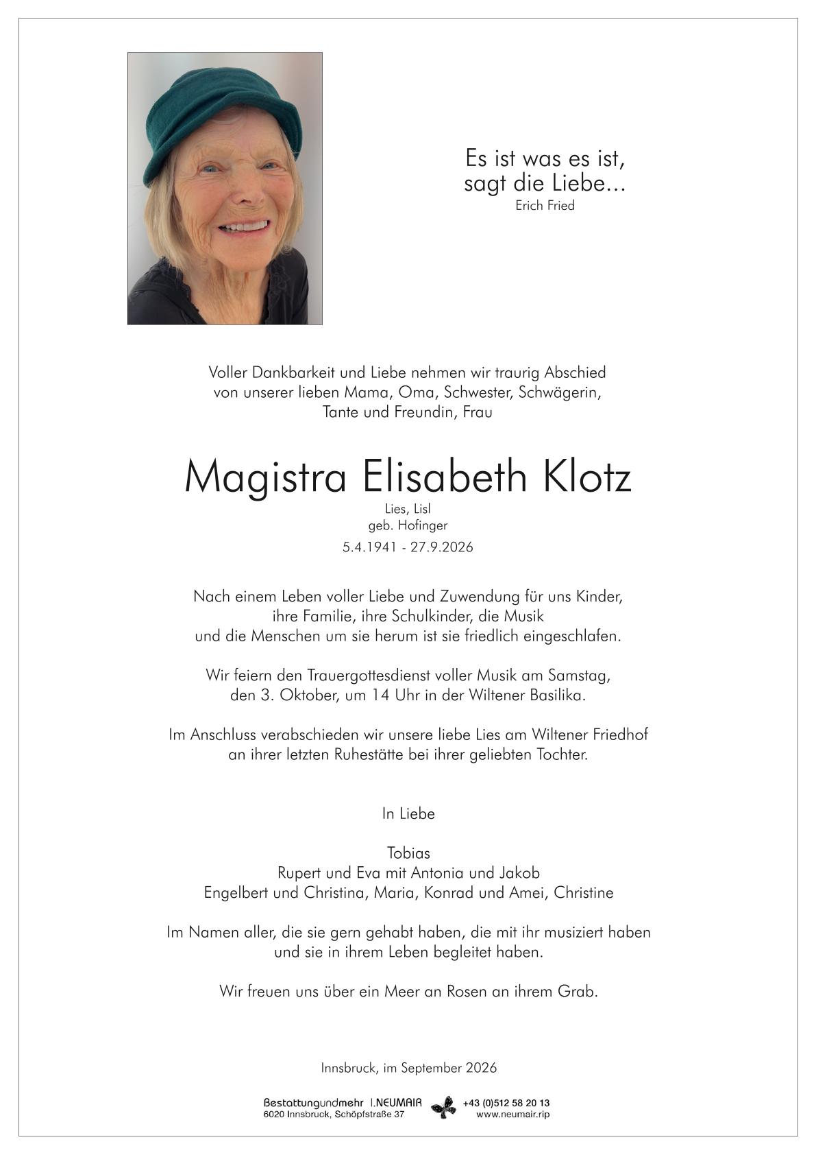 Elisabeth Klotz